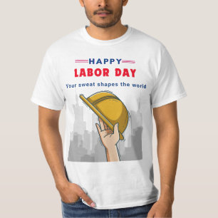 Camiseta Trabalhador Orgulhoso - T-Shirt de Trabalho e Dedi