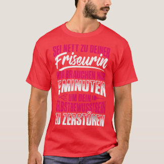 Camiseta Trabalhador ou cabeleireiro excelente