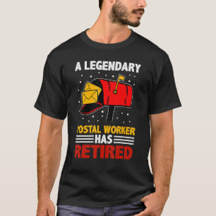 Camiseta Trabalhador Postal Aposentado Correio e Correio Re