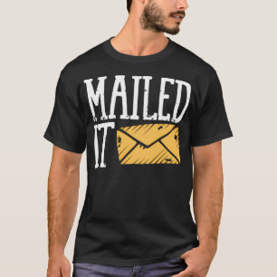 Camiseta Trabalhador Postal Carteiro Enviou