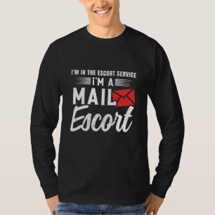 Camiseta Trabalhador Postal Carteiro Escolta de Correspondê