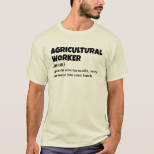 Camiseta Trabalhador Ranch - Definição Engraçada