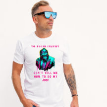 trabalhador sarcástico ousado