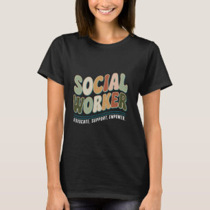 Camiseta Trabalhador Social Advogado Justiça Empoderar Trab