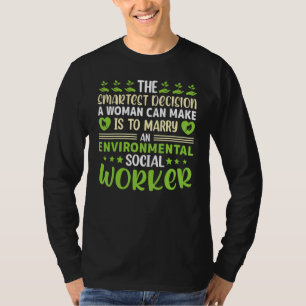 Camiseta Trabalhador Social Ambiental Ocupação Meio Ambient