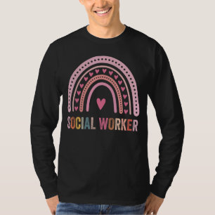 Camiseta Trabalhador Social Arco-Íris 2023 Trabalhador Soci