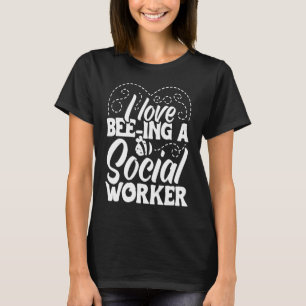 Camiseta Trabalhador Social da Escola de Roupa do Trabalhad