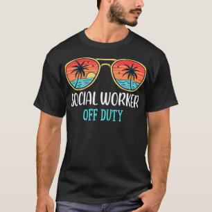 Camiseta Trabalhador Social Desempregado Feliz Dia Passado