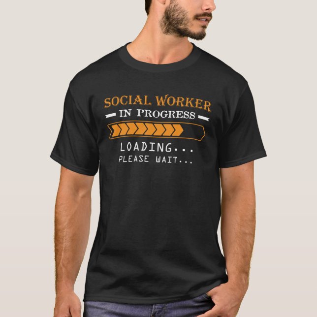 Camiseta Trabalhador Social Em Curso (Frente)