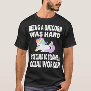 Camiseta Trabalhador Social Engraçado Oferece Mestrados MS