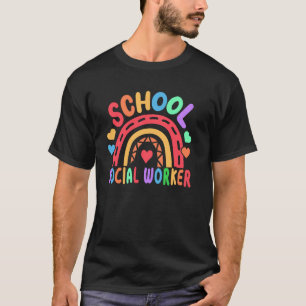 Camiseta Trabalhador Social Escolar - de volta à escola, Ra