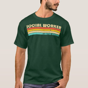 Camiseta TRABALHADOR SOCIAL Funny Job Profissão