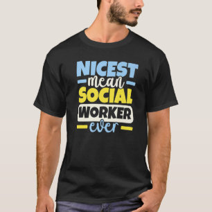 Camiseta Trabalhador social médio mais interessante, sempre
