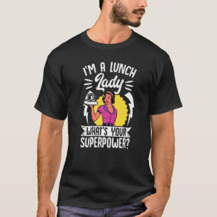 Camiseta Trabalhadora da Cafeteria Escolar Senhora do Almoç