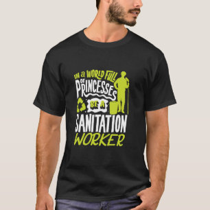 Camiseta Trabalhadora de Saneamento Coletora de Lixo Femini