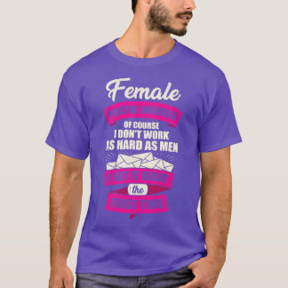 Camiseta Trabalhadora do Correio das Mulheres Oferta de Gar