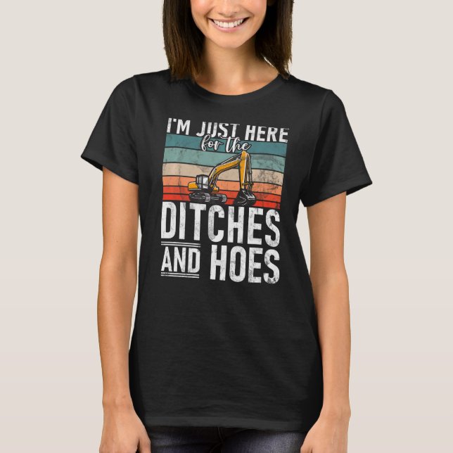 Camiseta Trabalhadoras De Construção E Construção (Frente)