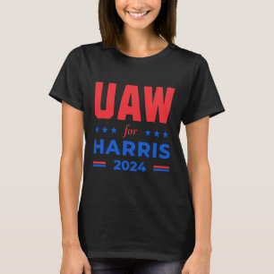 Camiseta Trabalhadores Automáticos Para Harris 2024 Uaw Red
