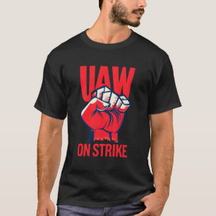 Camiseta Trabalhadores Da Uaw Em Greve