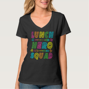 Camiseta Trabalhadores de cantinas de hero Squad na escola