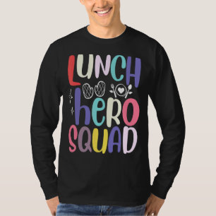 Camiseta Trabalhadores de cantinas de hero Squad no almoço