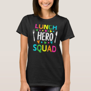 Camiseta Trabalhadores de cantinas de hero Squad no almoço