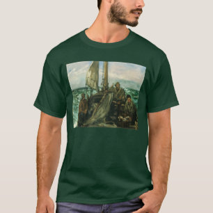Camiseta Trabalhadores do Mar por Edouard Manet, Arte Antig