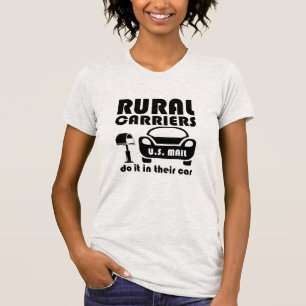 Camiseta Trabalhadores Postais De Transporte Rural Fazem-No