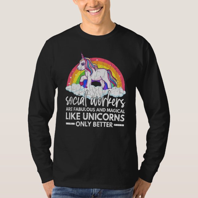 Camiseta Trabalhadores Sociais São Como O Grap De Trabalho  (Frente)