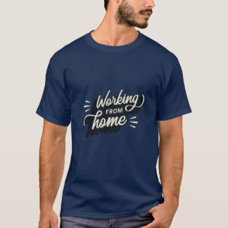 Camiseta Trabalhando a partir de casa
