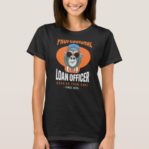 Camiseta Trabalhando a partir do Ministério dos Empréstimos