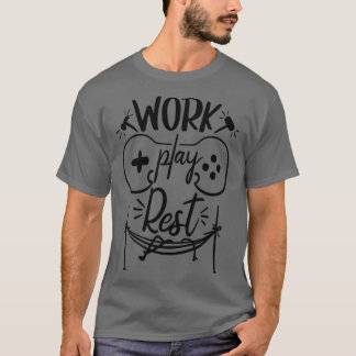 Camiseta Trabalhar Reproduza aspas motivacionais incríveis