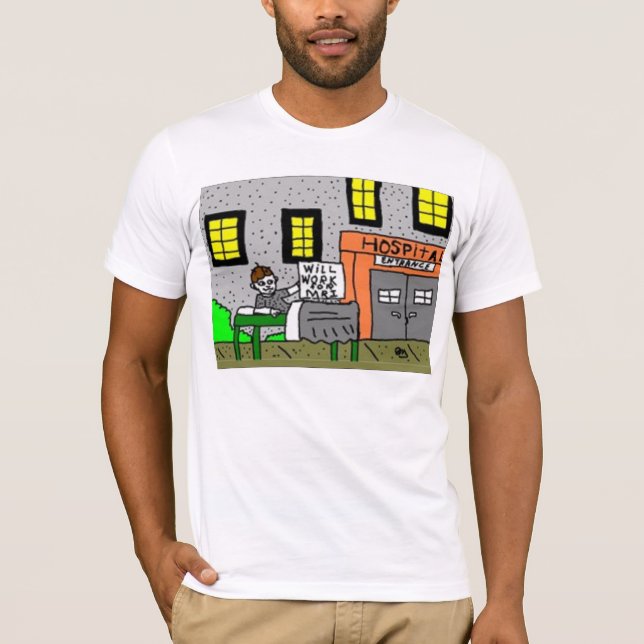 CAMISETA TRABALHARÁ PARA MRI (Frente)