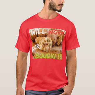 Camiseta Trabalharei por Boudin