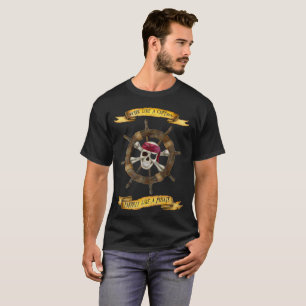 CAMISETA TRABALHE COMO UM CAPITÃO