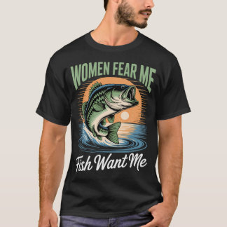 Camiseta Trabalhe para Viver Viva para Pescar