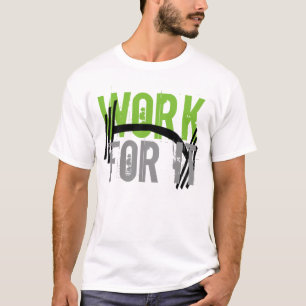 Camiseta Trabalhe Por Isso Academia e Motivação Fitness