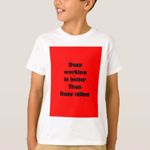 Camiseta trabalho