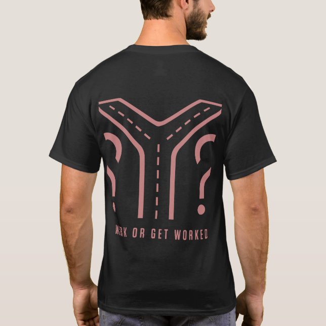 Camiseta Trabalho  (Verso)