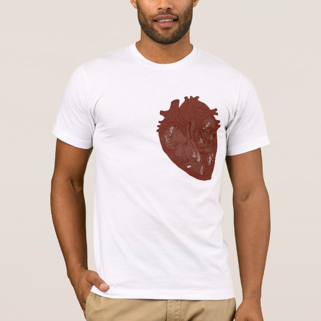 Camiseta Trabalho a tempo completo (deixado) (Frente)