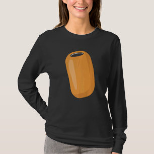 Camiseta Trabalho Artístico de Contas Gráficas Retro