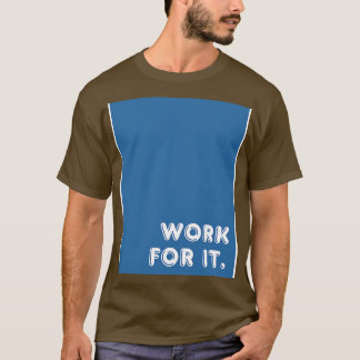 Camiseta Trabalho Azul Para Ele