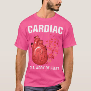 Camiseta Trabalho Cardíaco De Cardiologista Cardiologista D