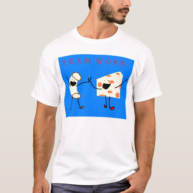 Camiseta trabalho da equipe (Frente)