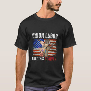Camiseta Trabalho da União Construiu este Camisa-T-País