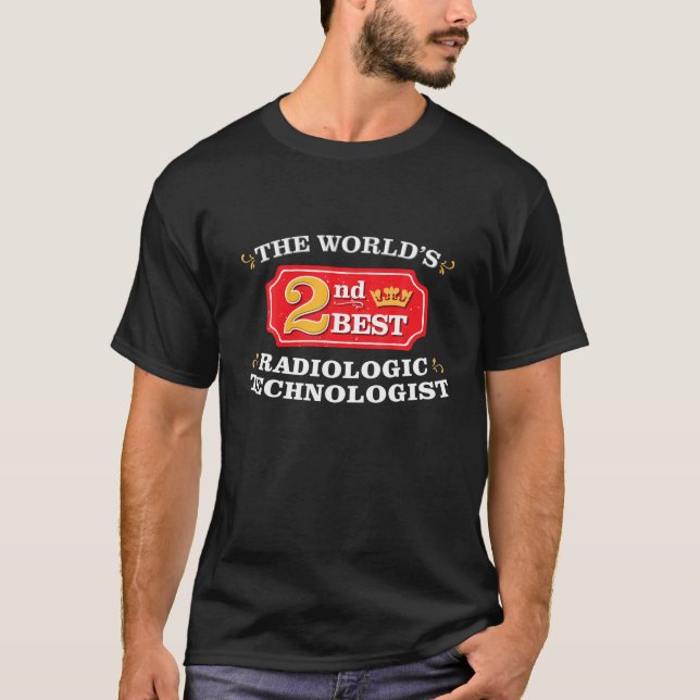 Camiseta Trabalho De Apreciação RT Funny Tecnológica Radiol (Frente)