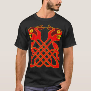 Camiseta Trabalho de arte anglo-saxão