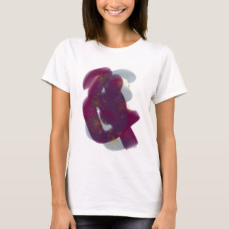 Camiseta Trabalho de arte de Abstrato mínimo colorida neutr