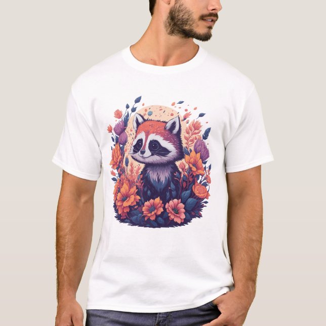 Camiseta Trabalho de arte de acampamento (Frente)