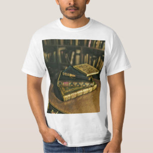 Camiseta Trabalho de arte de amante de livros